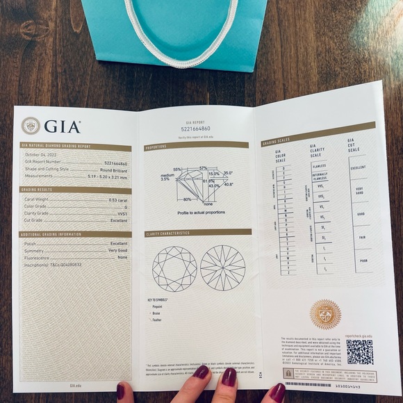 Tiffany & Co Harmony 0.71ct. Round Engagement Ring with a Diamond Platinum Band - Picture 12 of 12